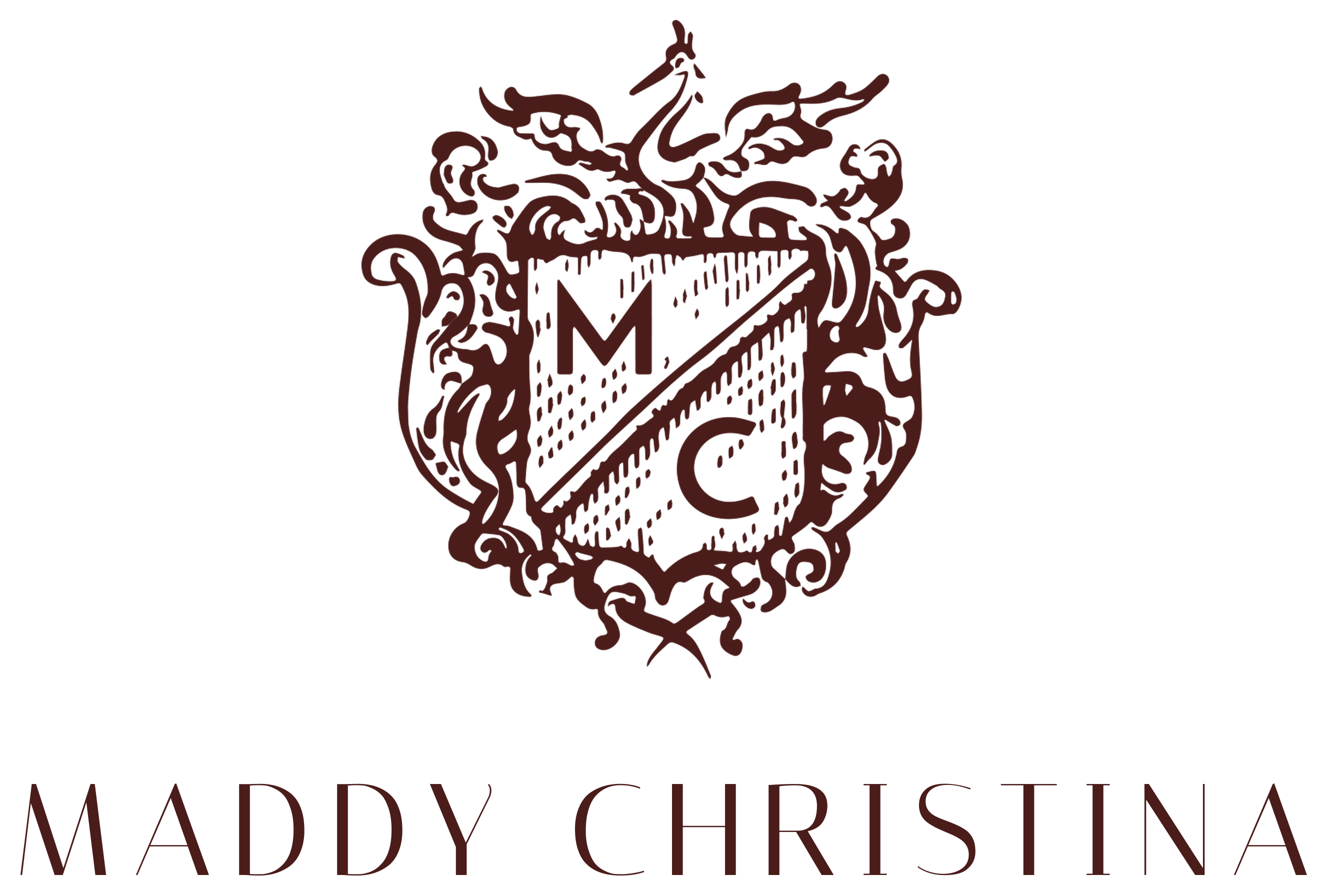 Full logo — Bordeaux · transparent background