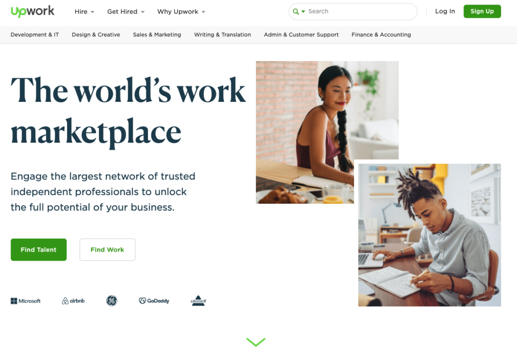 upwork freelancers entrepreneurs