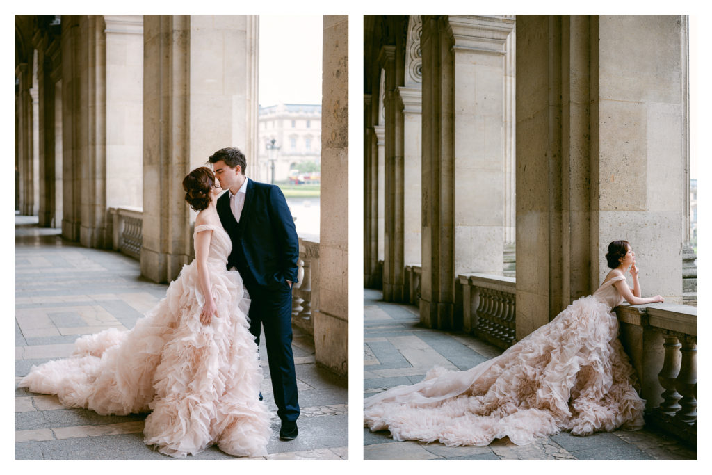 Paris wedding photographer couple session