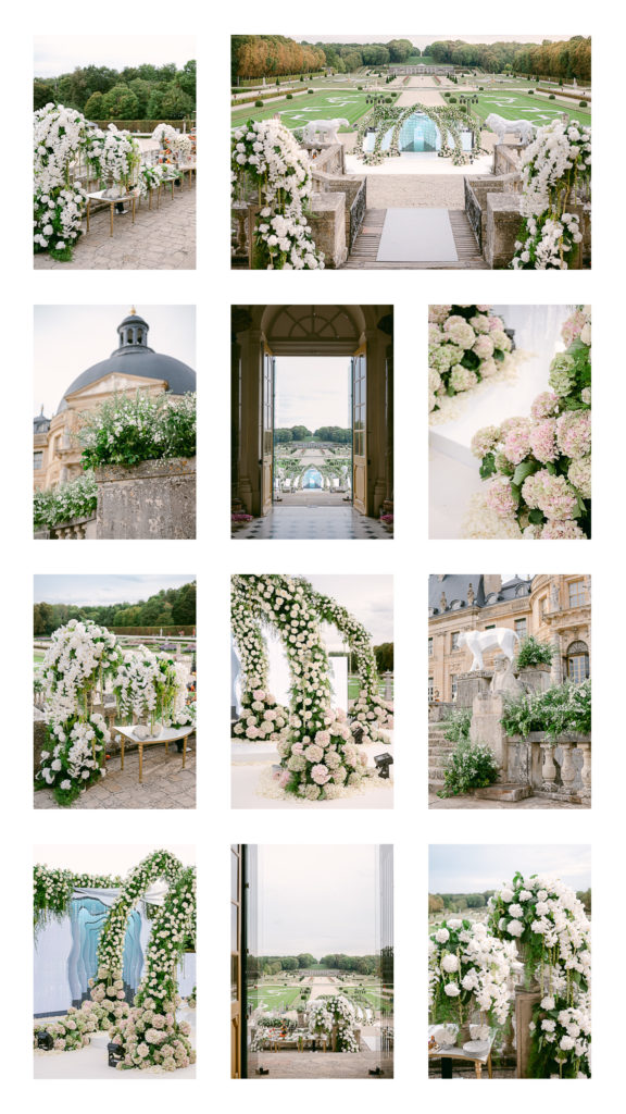 wedding Paris chateau vaux le vicomte Alejandra poupel photographer