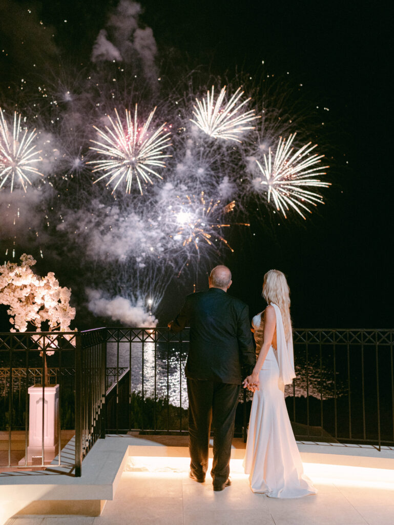 wedding fireworks photographer French Riviera Middle East gcc 